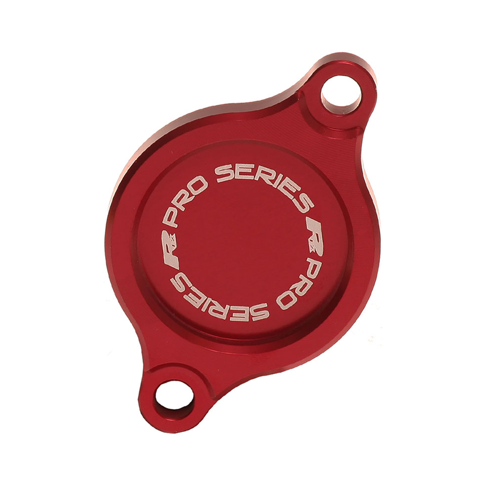 OIL FILTER COVER RED SUZ