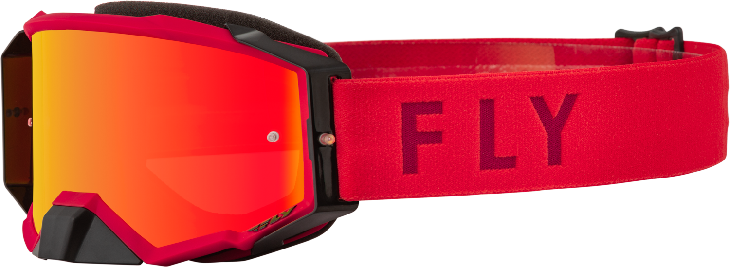 ZONE PRO GOGGLE RED W/ RED MIRROR/AMBER LENS
