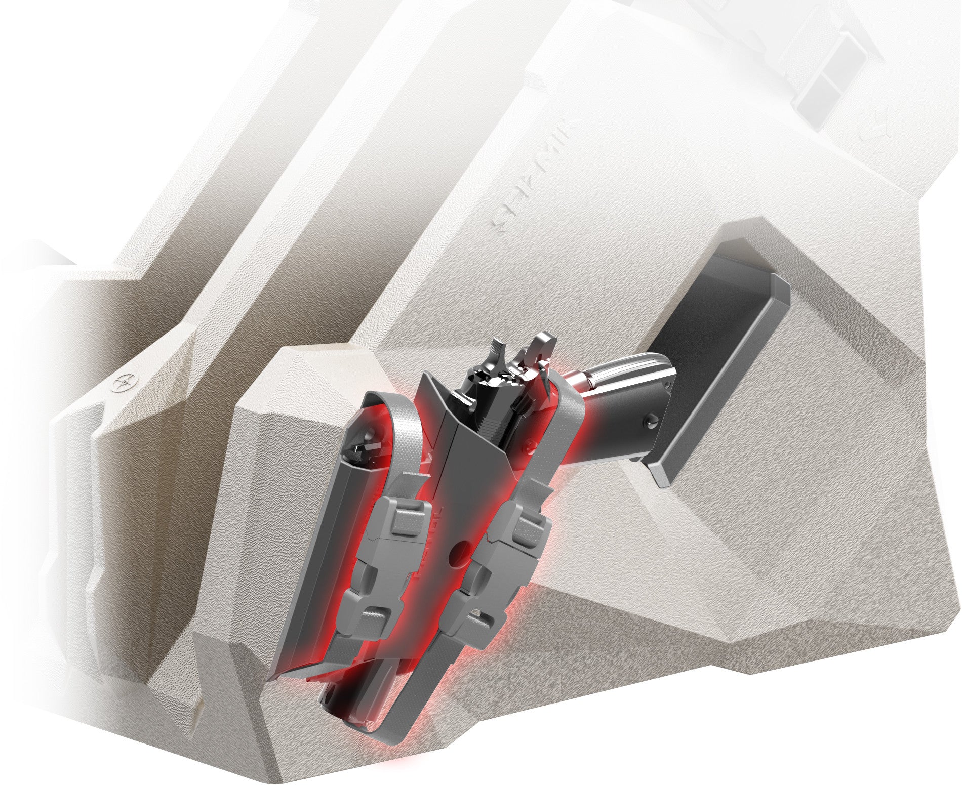 ICOS 2AR Pistol/Mag Holster