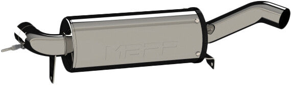 SINGLE SLIP-ON SYSTEM W/ 5" PERFORMANCE MUFFLER CHROME