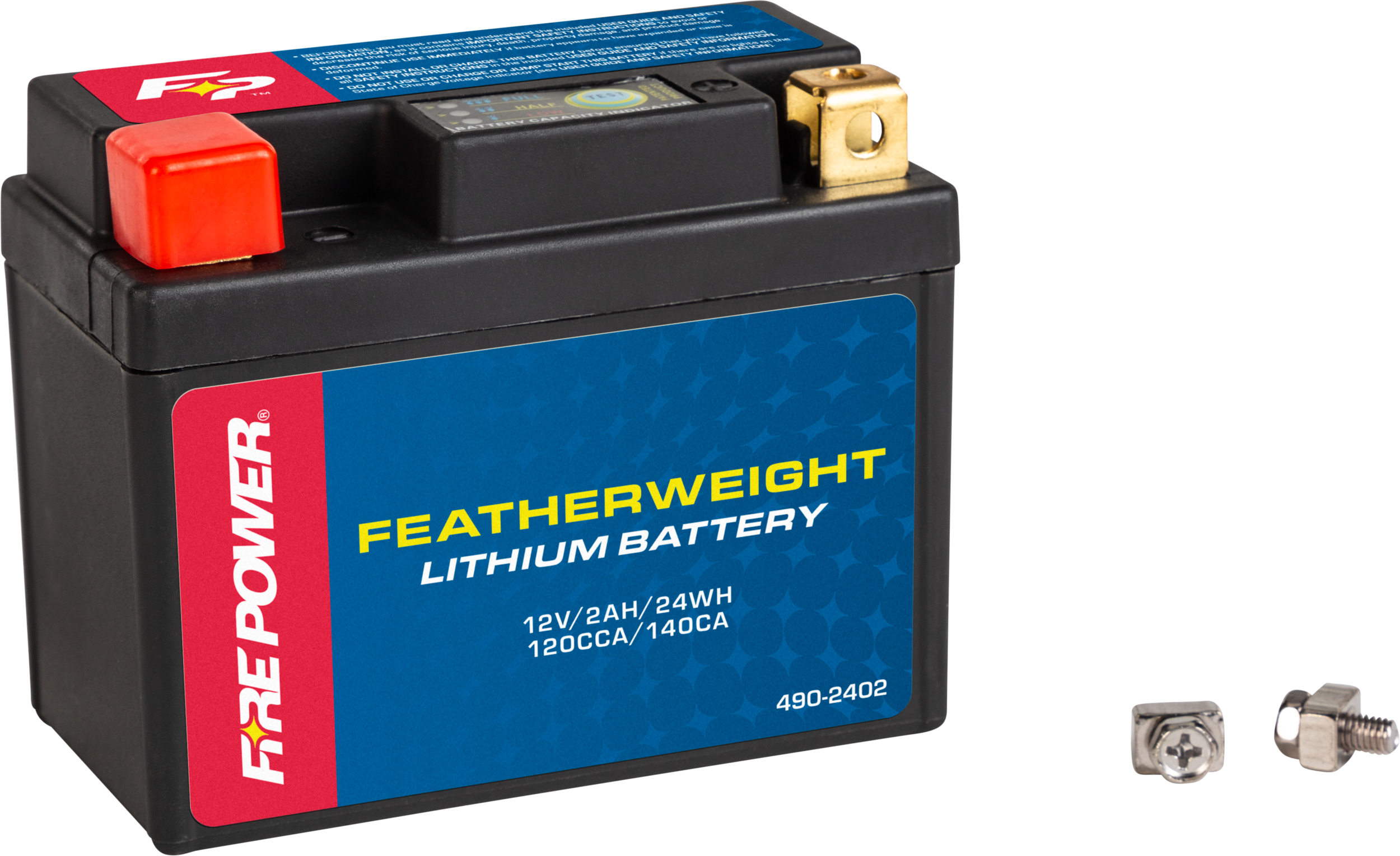 FEATHERWEIGHT LITHIUM BATTERY 120 CCA 12V/24WH