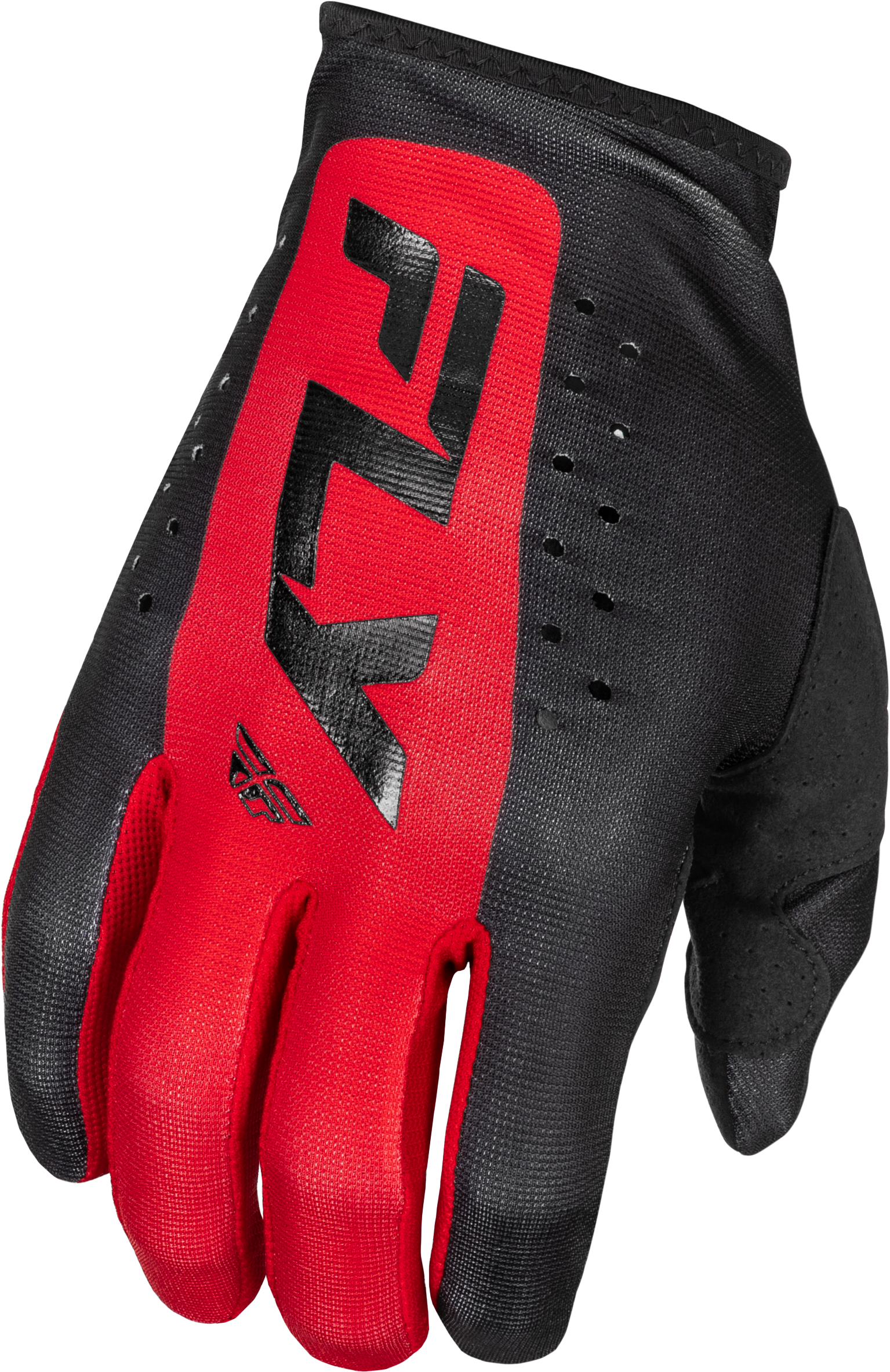 YOUTH LITE GLOVES BLACK/RED YM