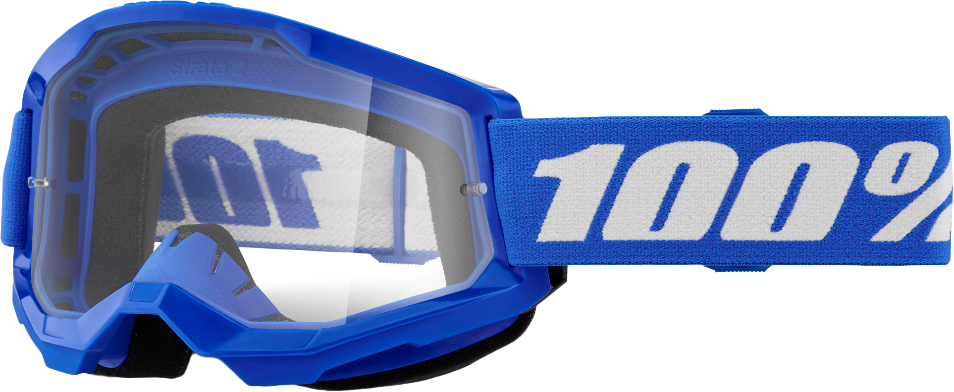 STRATA 2 GOGGLE BLUE CLEAR LENS