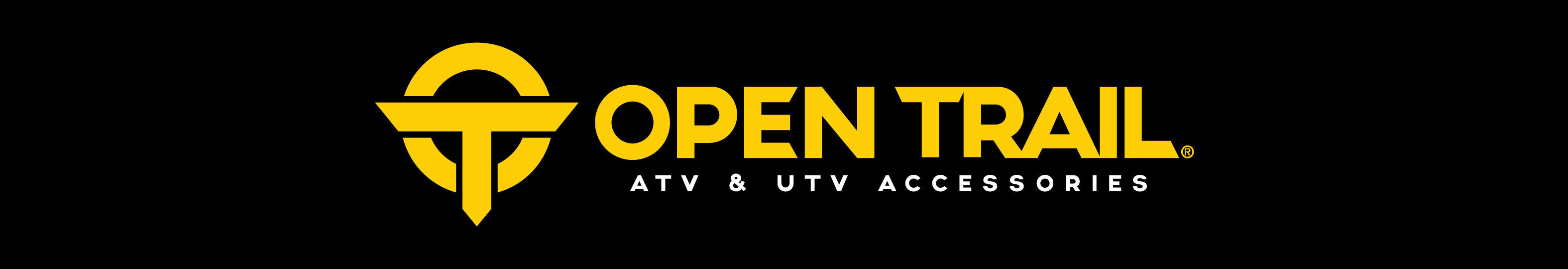 OPEN TRAIL LG HEADER SIGN SINGLE SIDED W/ VELCRO 43.75"