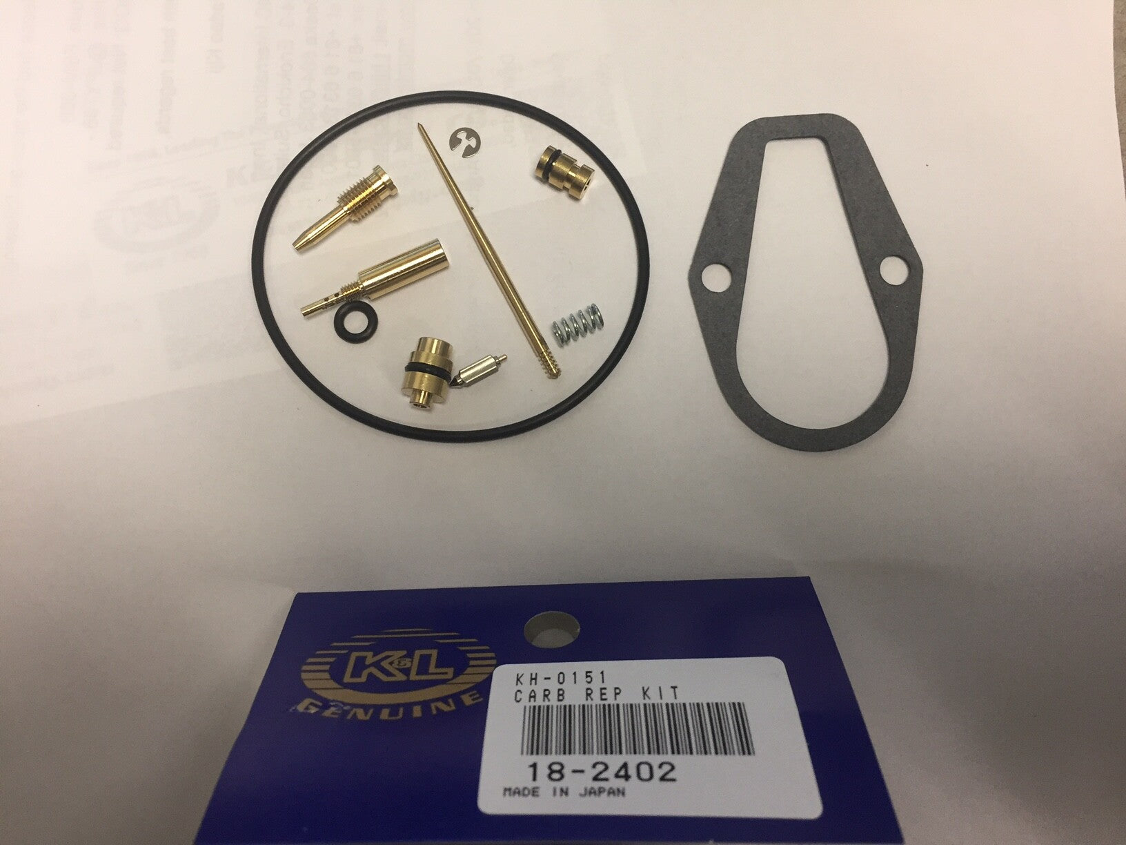 CARB REPAIR KIT (EA)