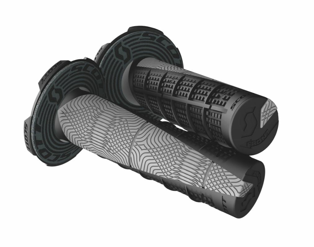 DEUCE MX GRIPS (BLACK/GREY)