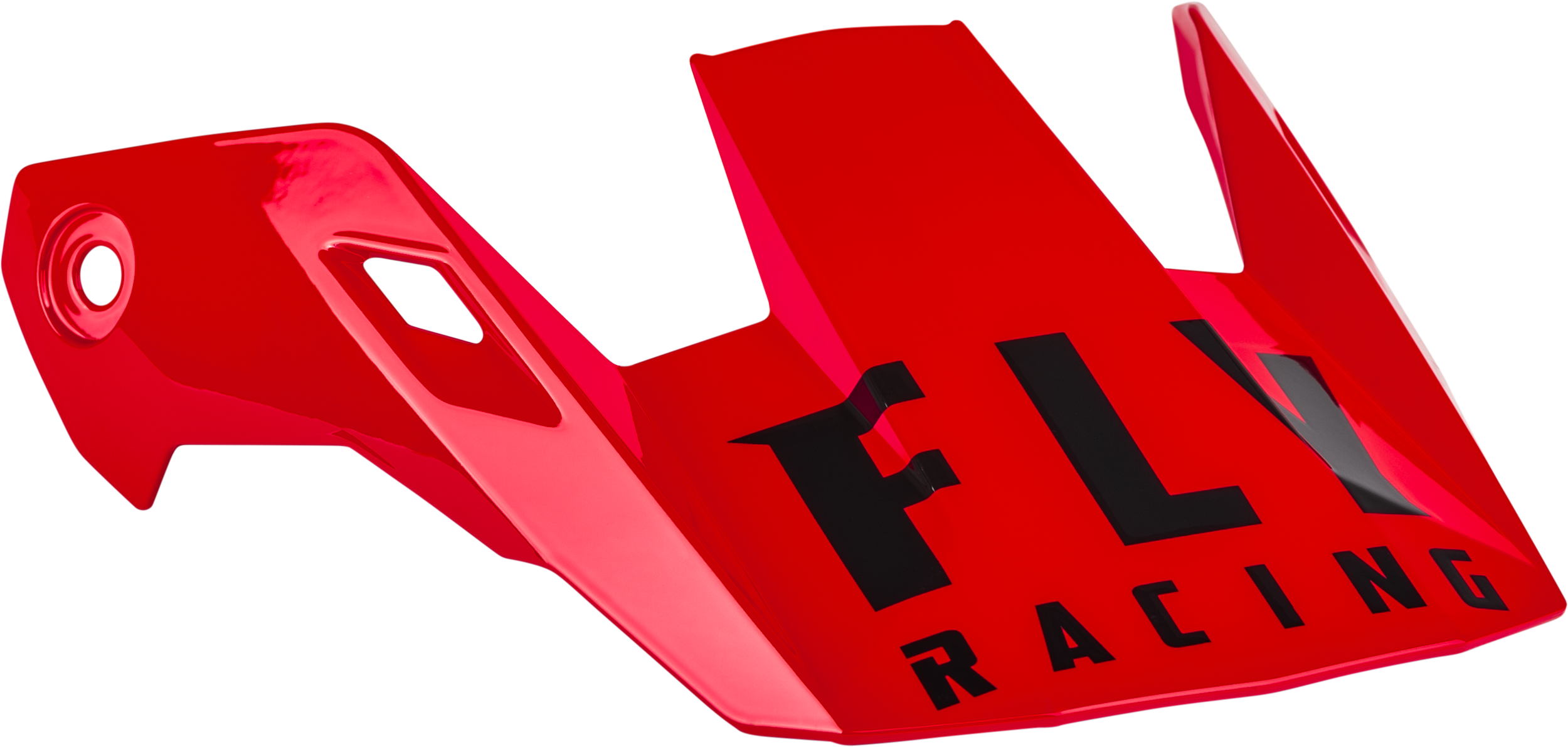 RAYCE HELMET VISOR RED/BLACK XL