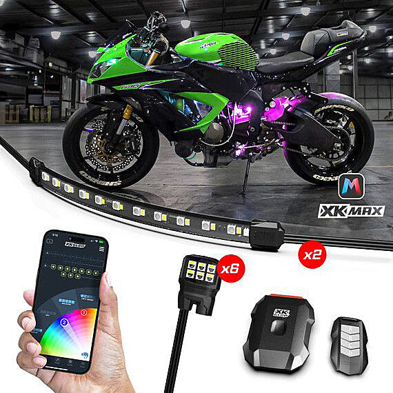 XKMAX LED UNDERGLOW KIT 8 PC