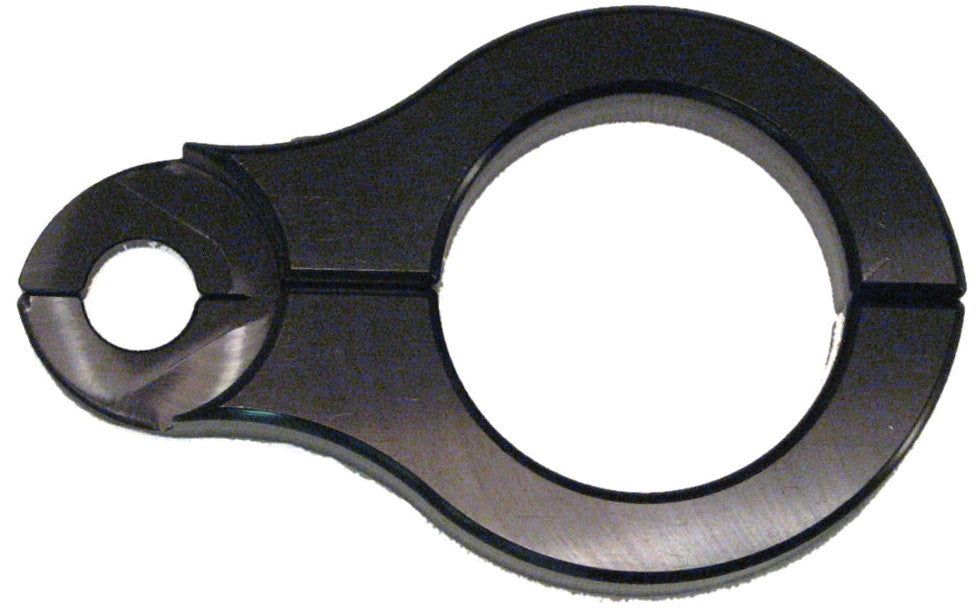 FLAG MOUNT HORIZONTAL BLACK 2"
