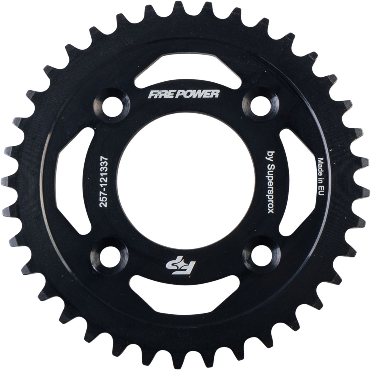 REAR SPROCKET STEEL 37T BLK