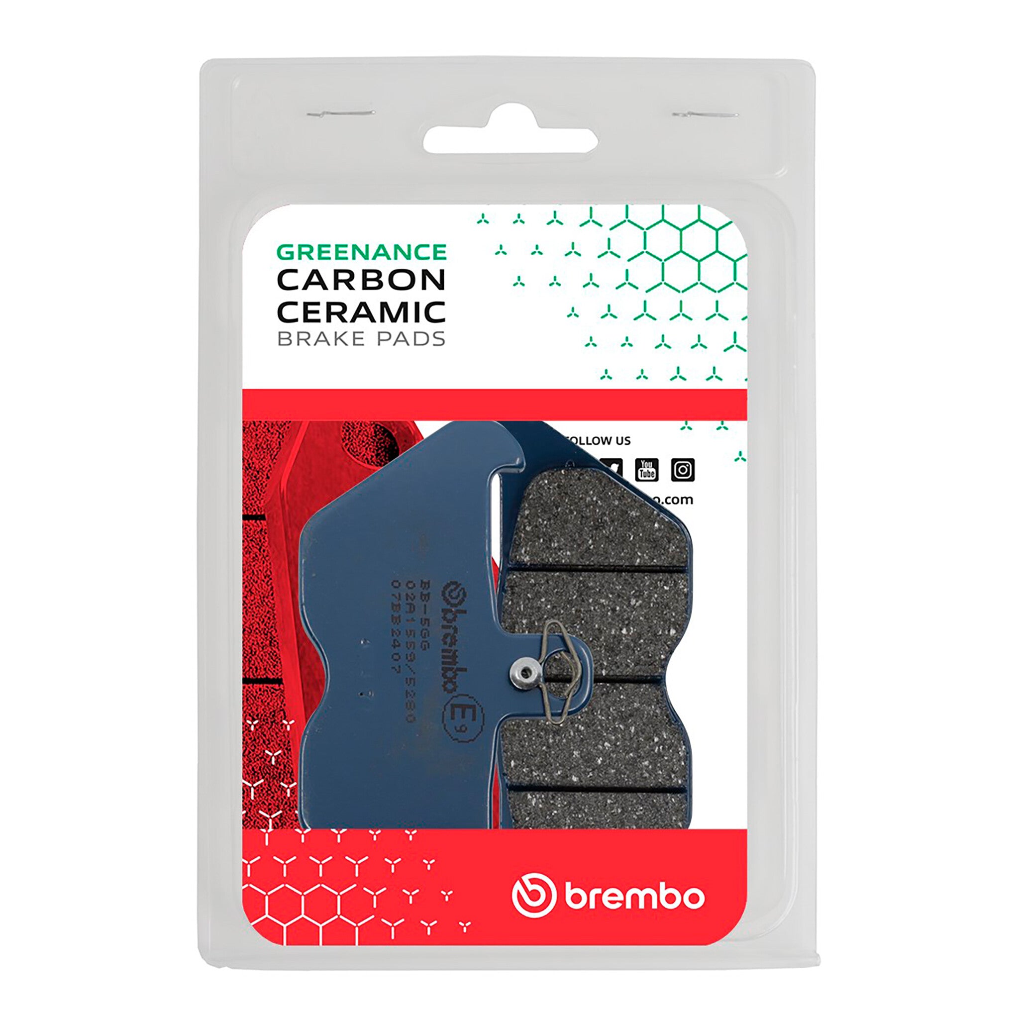PRIME CC BRAKE PADS CARBON CERAMIC