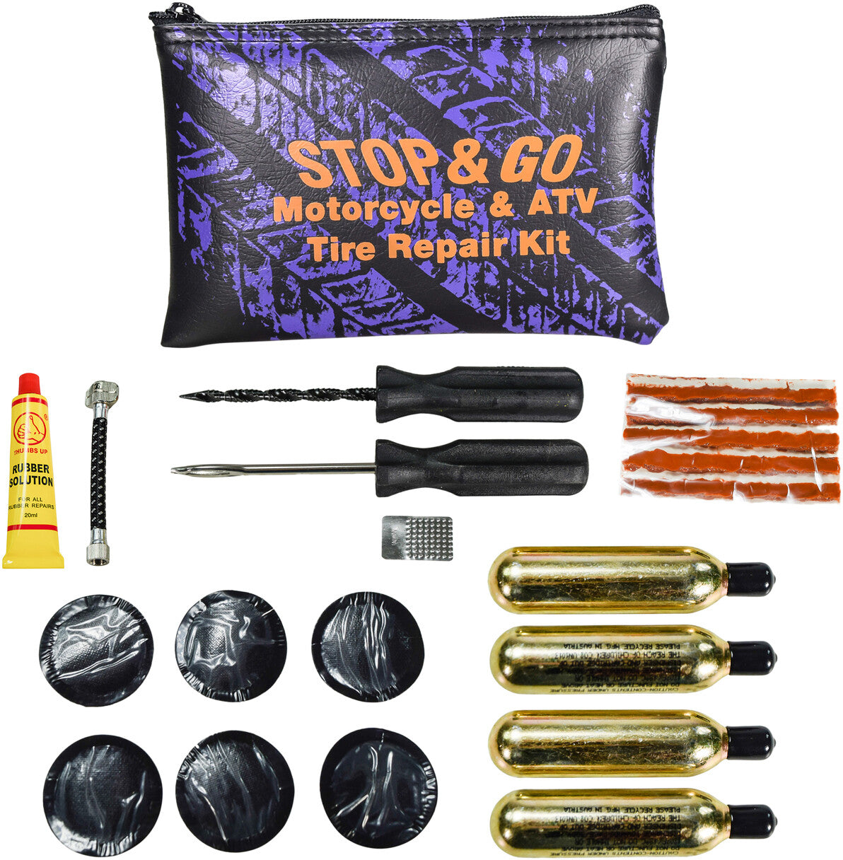 MOTORCYCLE/ATV TIRE REPAIR KIT