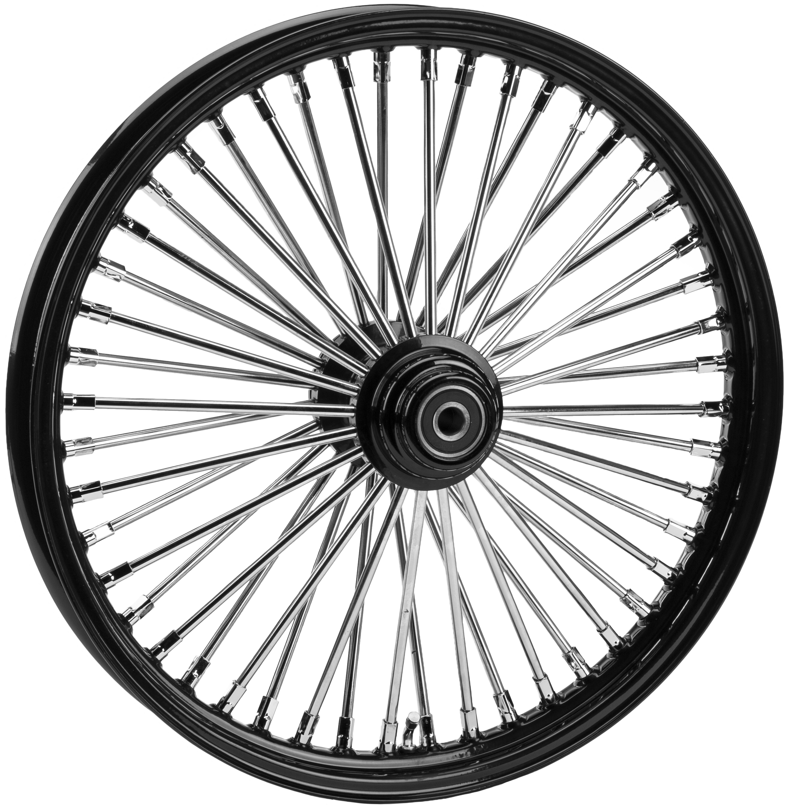 FR 48-SPK SD BLACK 26X3.5 FLT-HUB 25M AXL 00 LTR