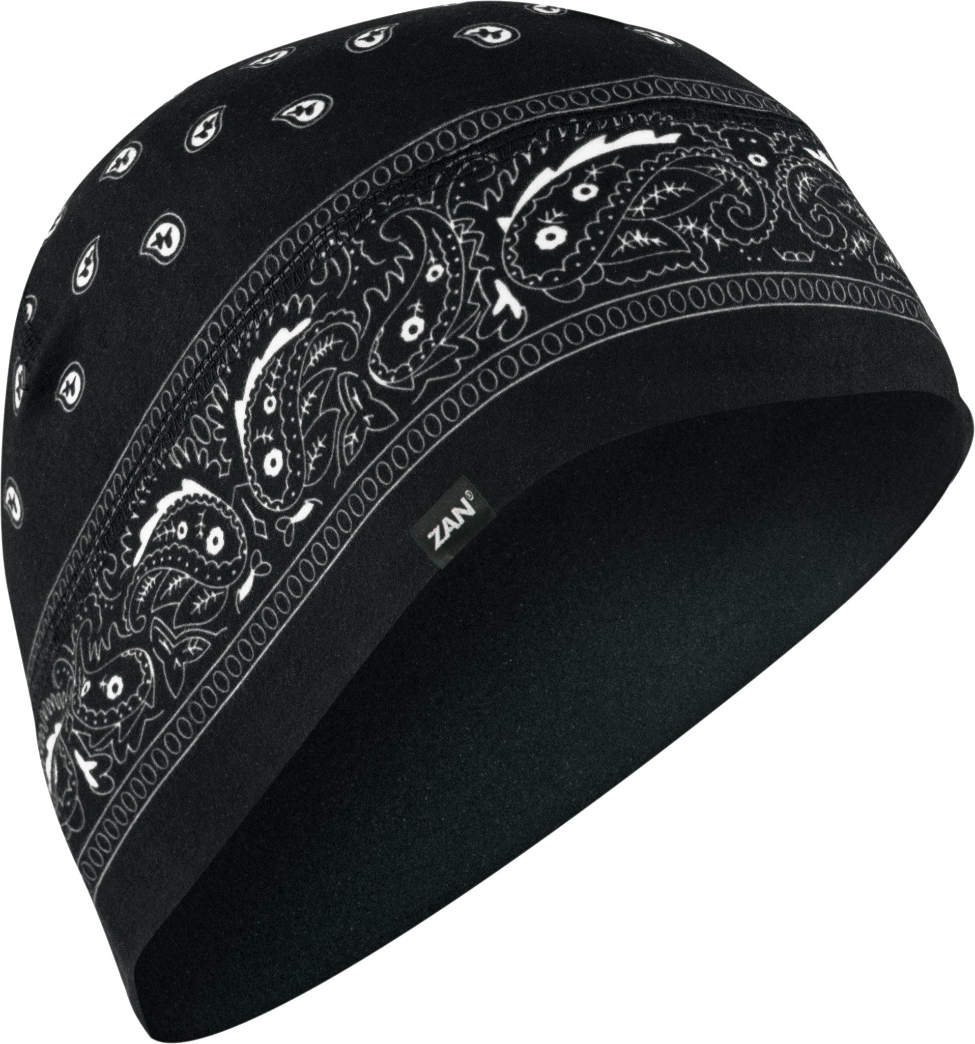 SPORTFLEX BEANIE BLACK PAISLEY #26-5198