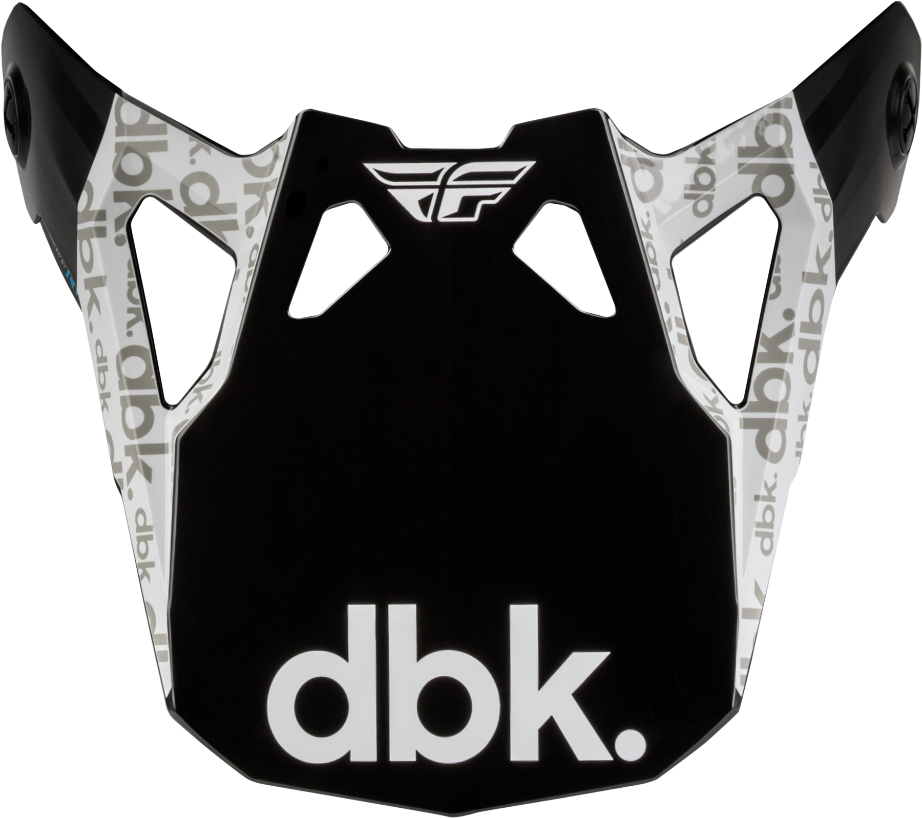 FORMULA CP DBK VISOR BLACK/WHITE/GREY YL-LG