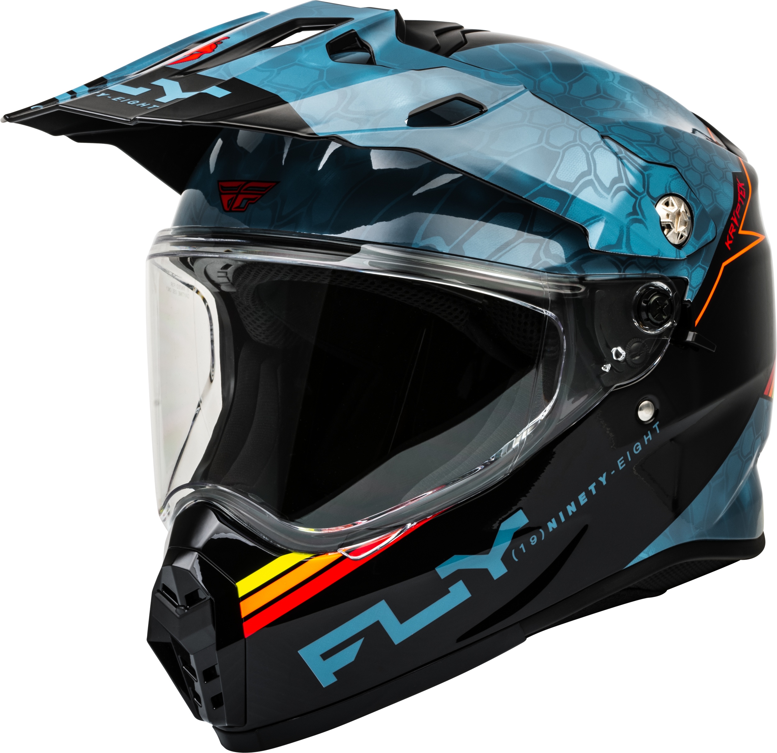 TREKKER KRYPTEK CONCEAL HELMET SLATE/BLACK/RED LG