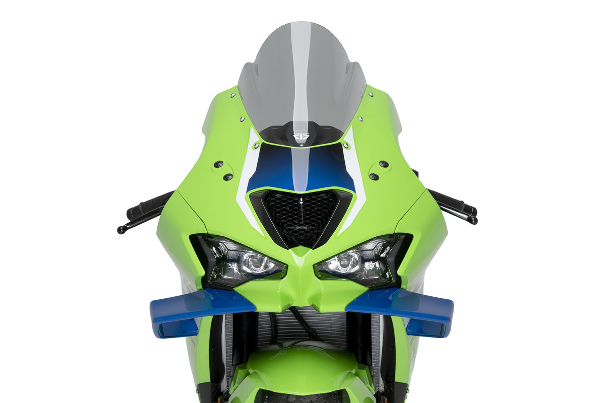 WINDSCREEN Z-RACING SMOKE KAW