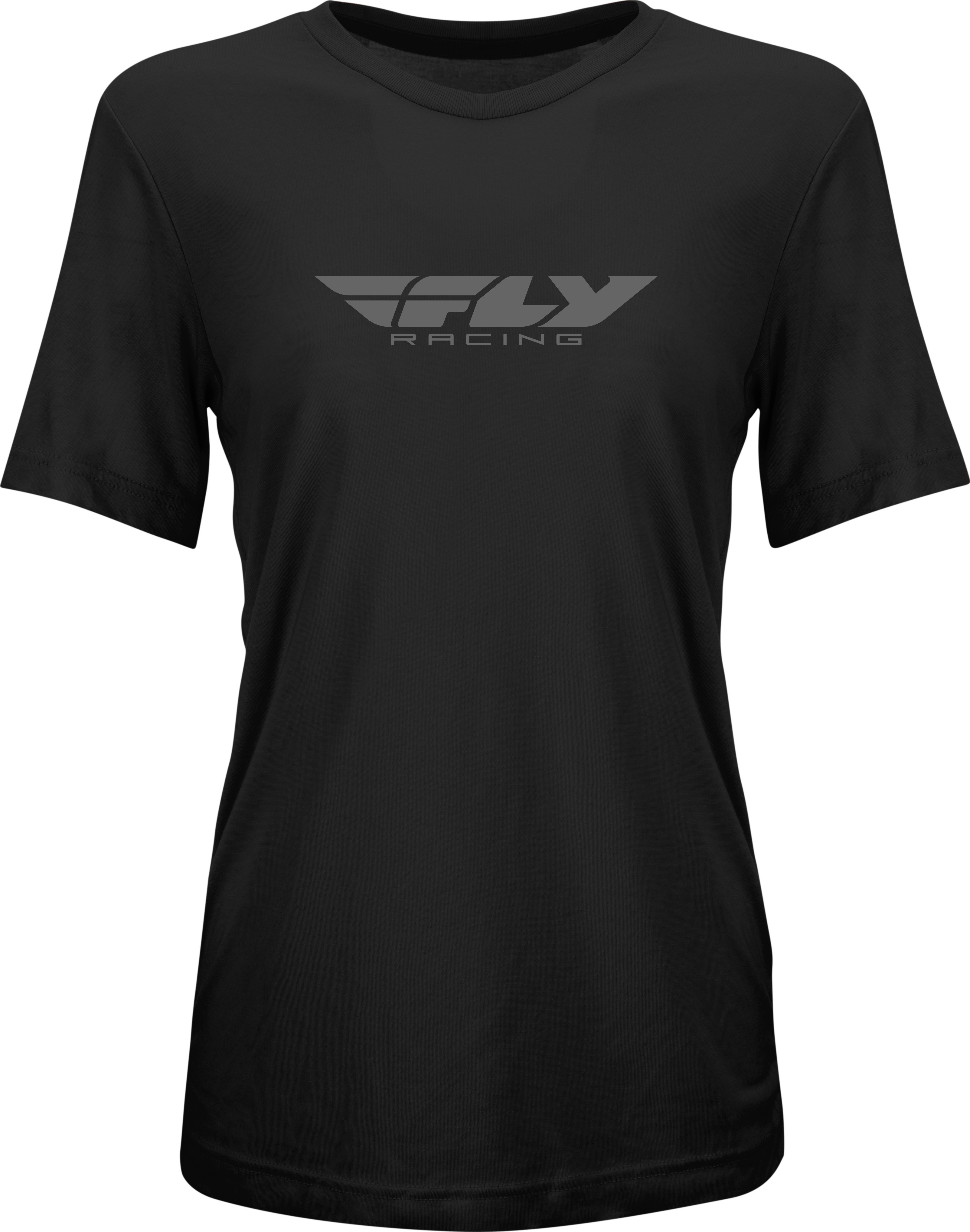 WOMEN'S FLY ORIGIN CORP TEE BLACK/GREY SM