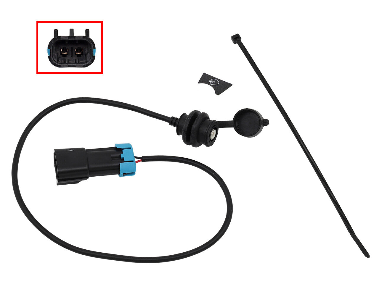 HEATED VISOR PLUG KIT