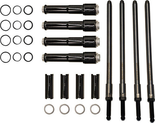 SPEEDY PUSH RODS / COVERS BLACK `17-25 M8