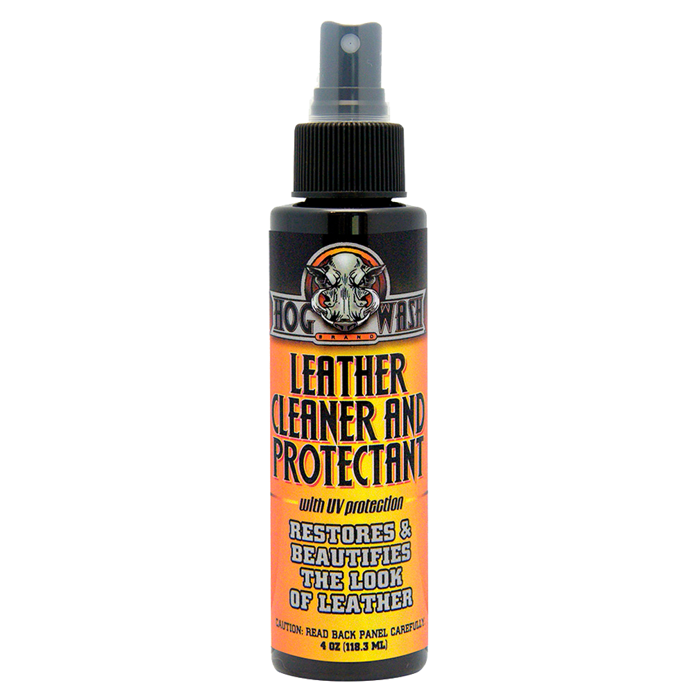 LEATHER CLEANER & PROTECTANT W/UV PROTECTION 4OZ