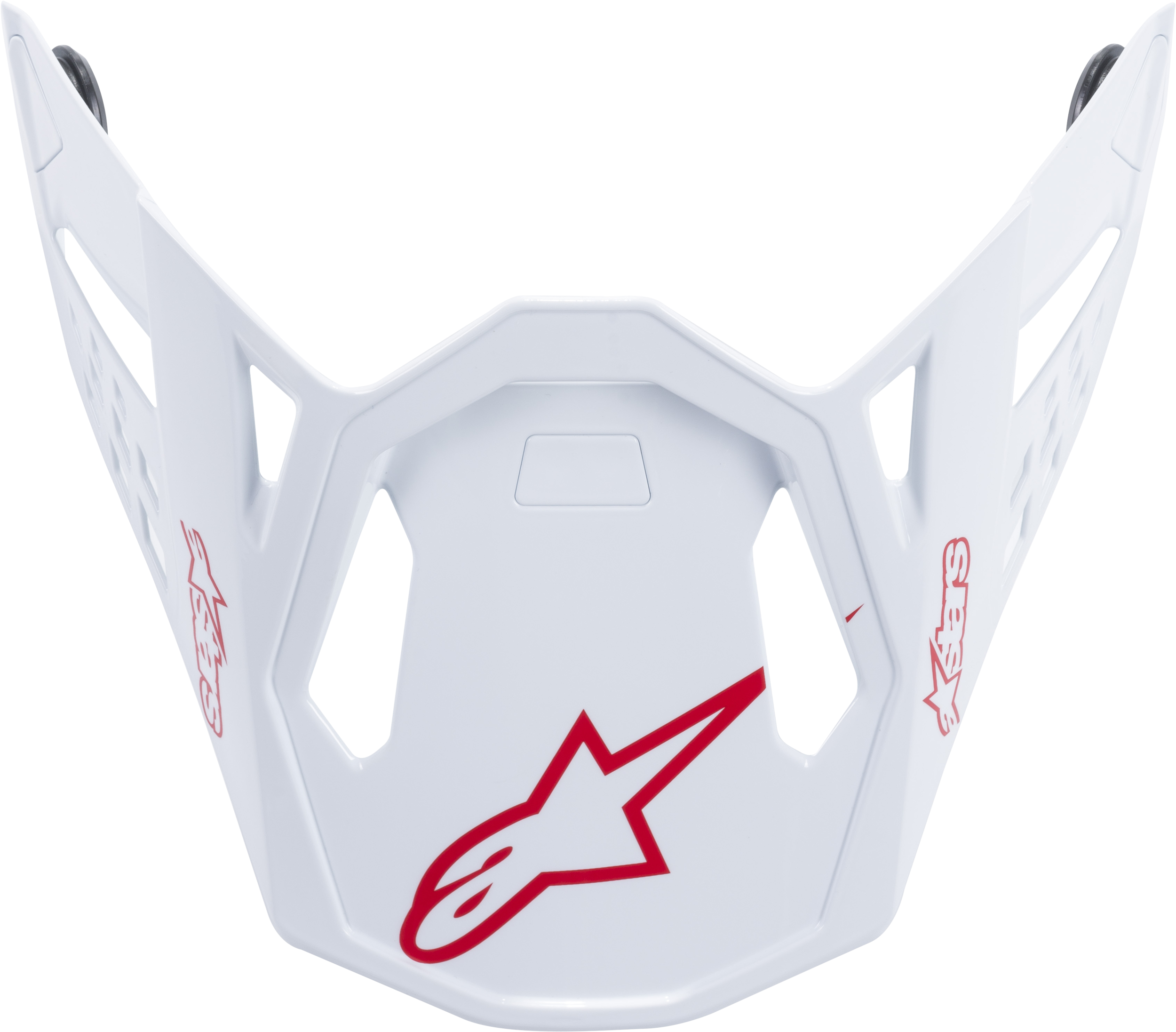 M10 DYNO HELMET VISOR RED/WHITE