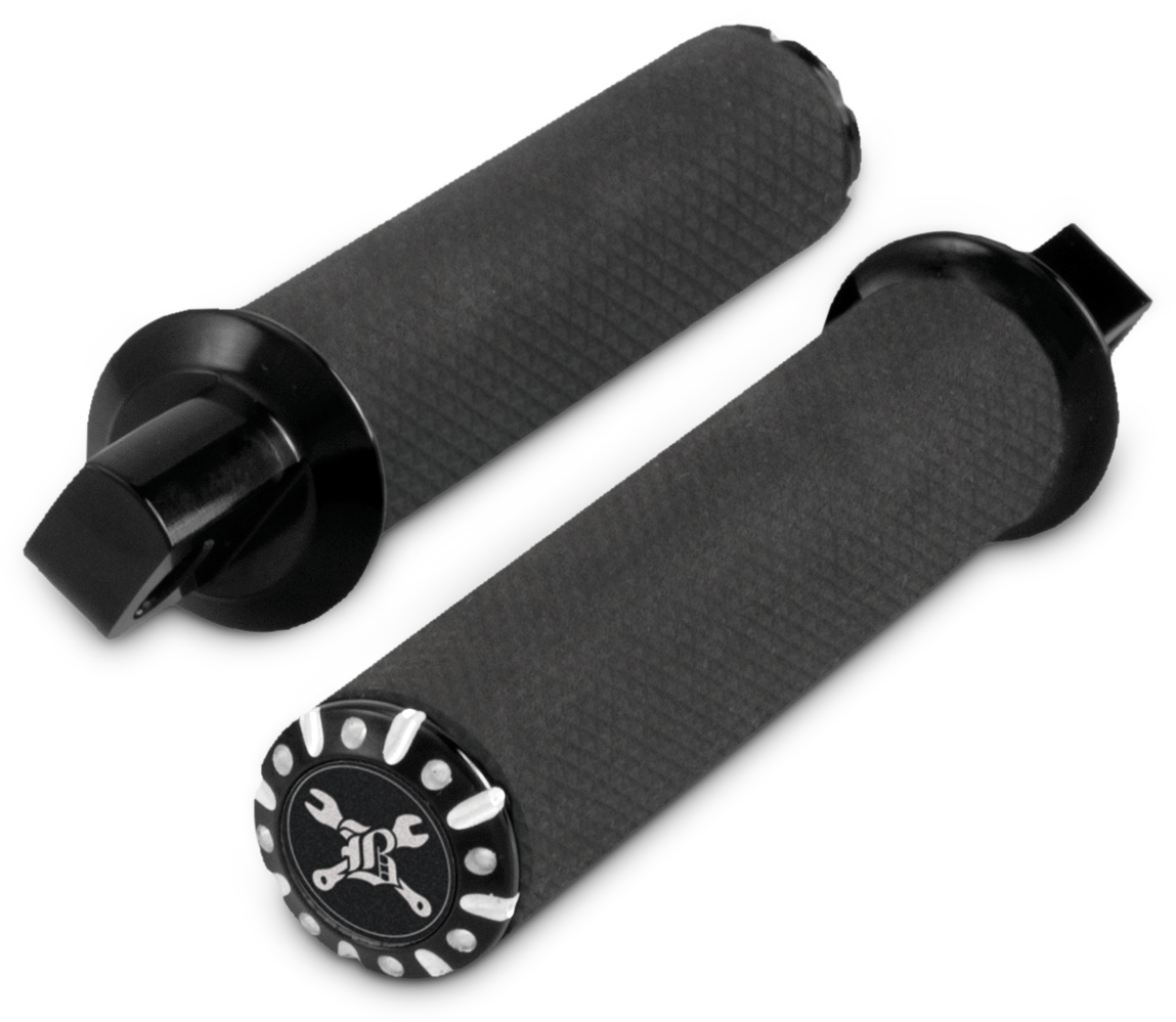HAWK FOOTPEG SET BILLET BLACK