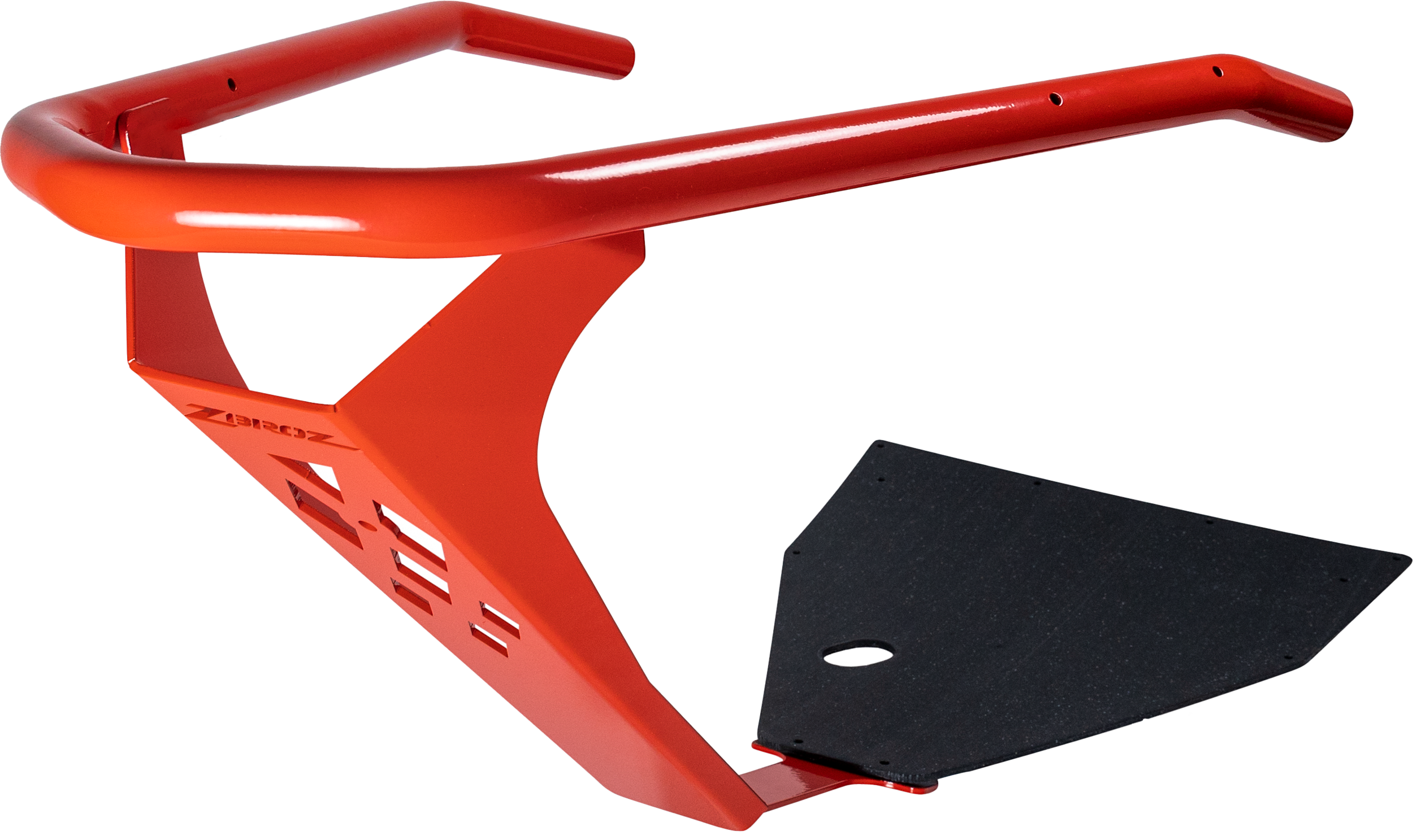 FRONT BUMPER RED POL MATRYX