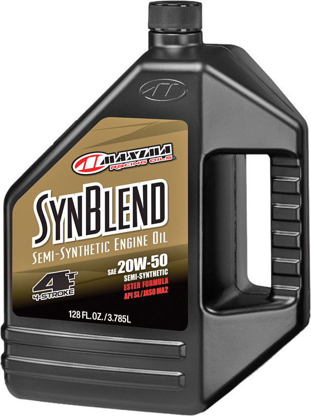 SYNTHETIC BLEND MOTOR OIL 4T 20W50 1GAL