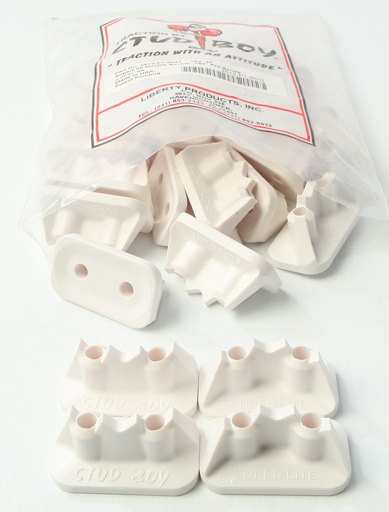 SUPER-LITE PRO SERIES DOUBLE BACKERS .75" 24/PK WHITE