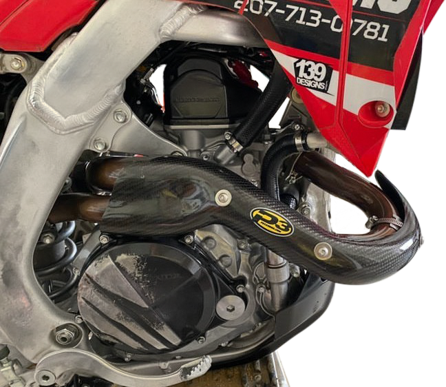 HEAT SHIELD CARBON STK PIPE HON