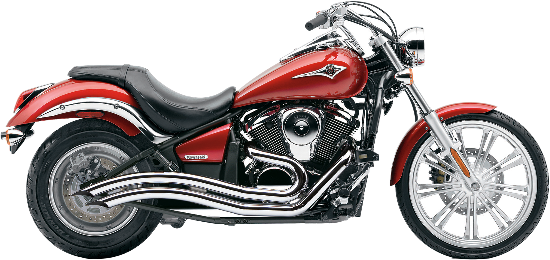 SPEEDSTER SWEPT F/S CHROME KAW VN900 06-19