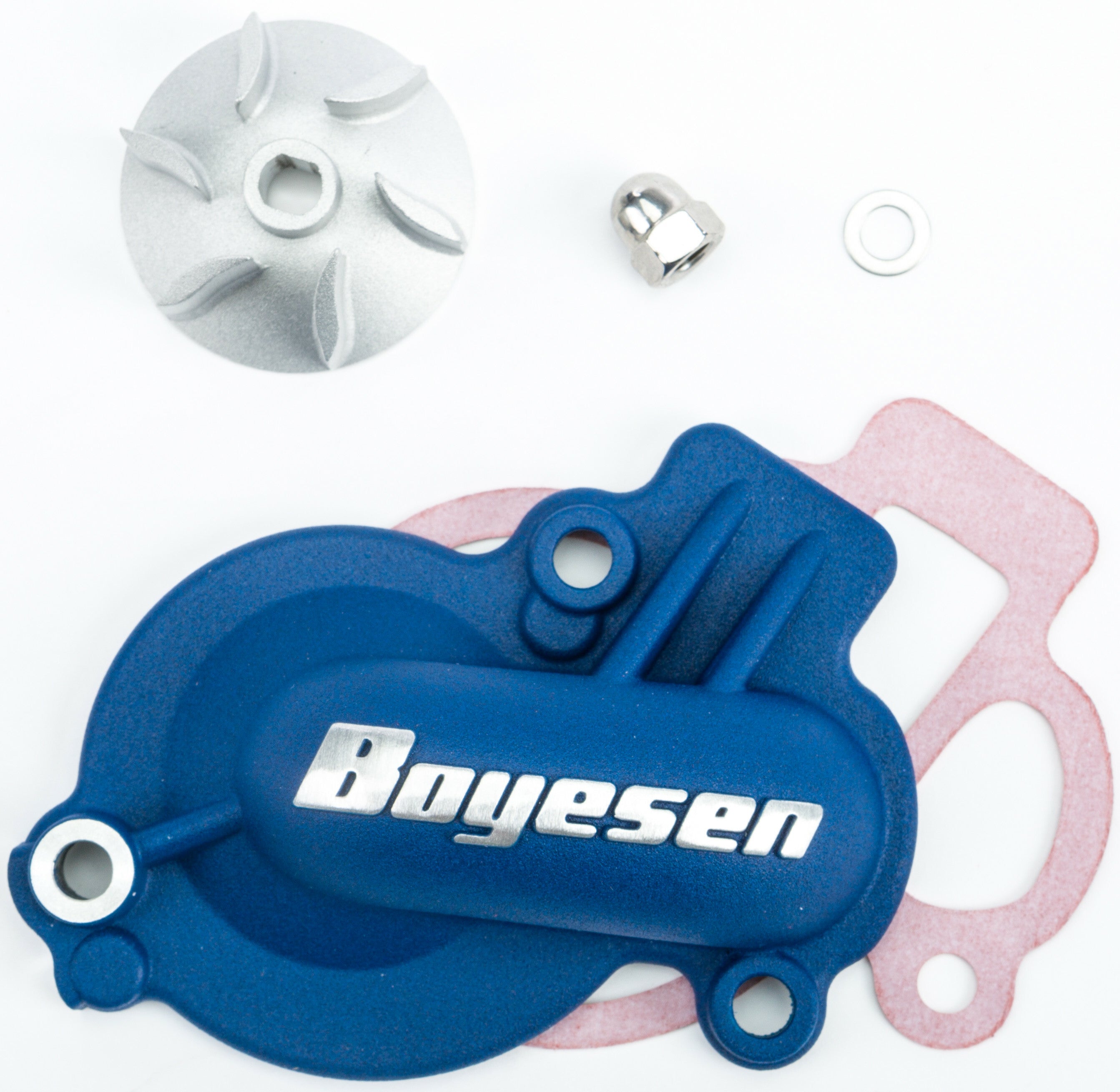 WATERPUMP COVER & IMPELLER KIT BLUE KTM/HUS/GAS
