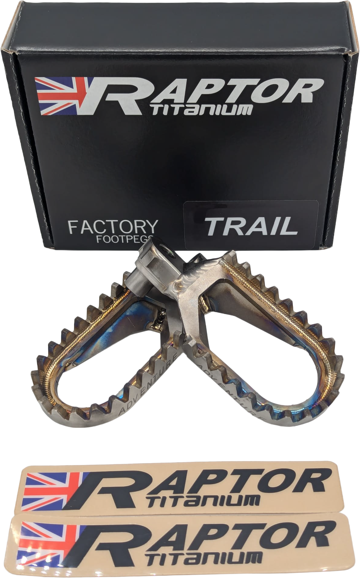 TITANIUM FOOT PEGS ADV PR YAM
