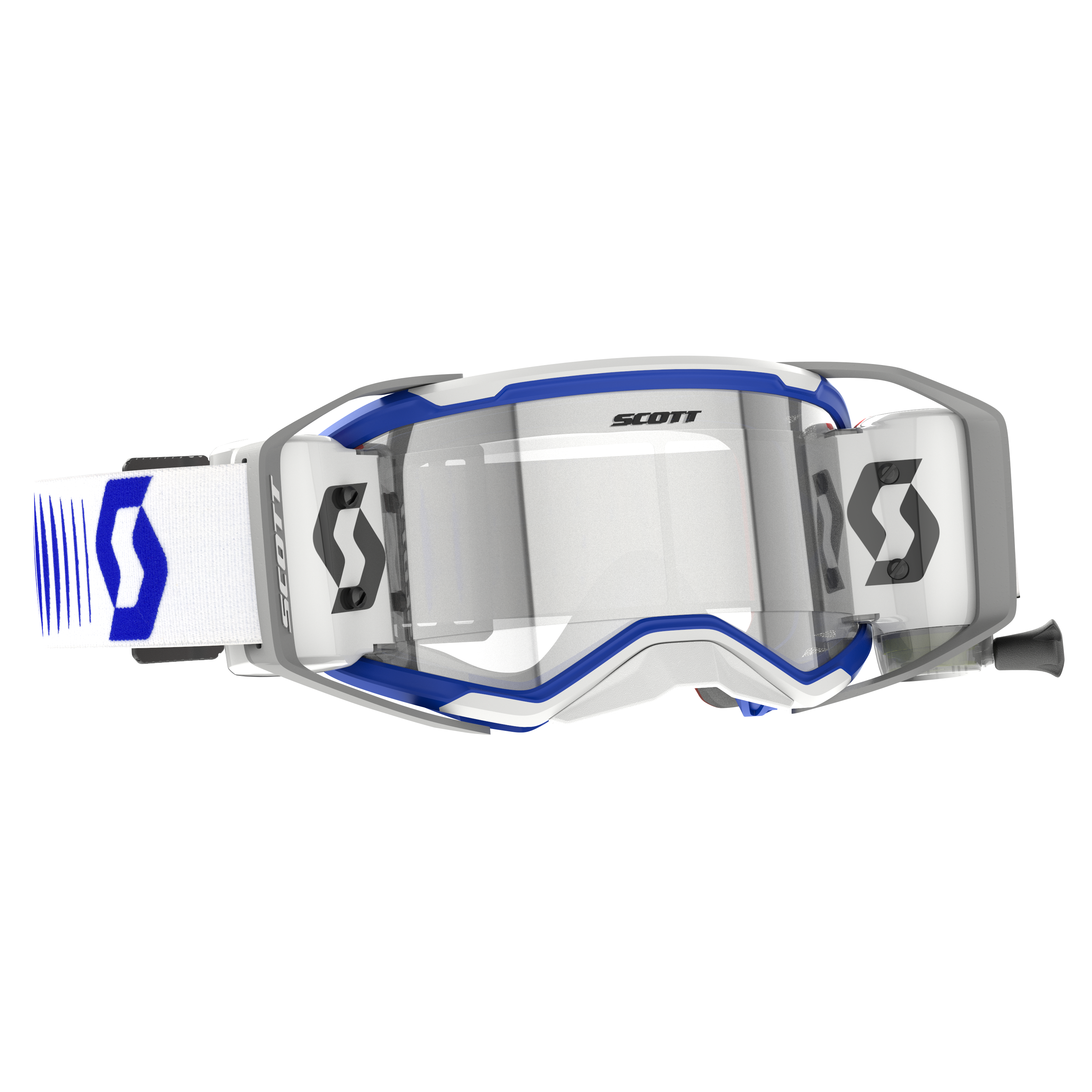 PROSPECT 2.0 WFS GOGGLE DOPPLER WHT/BU CLEAR WRK