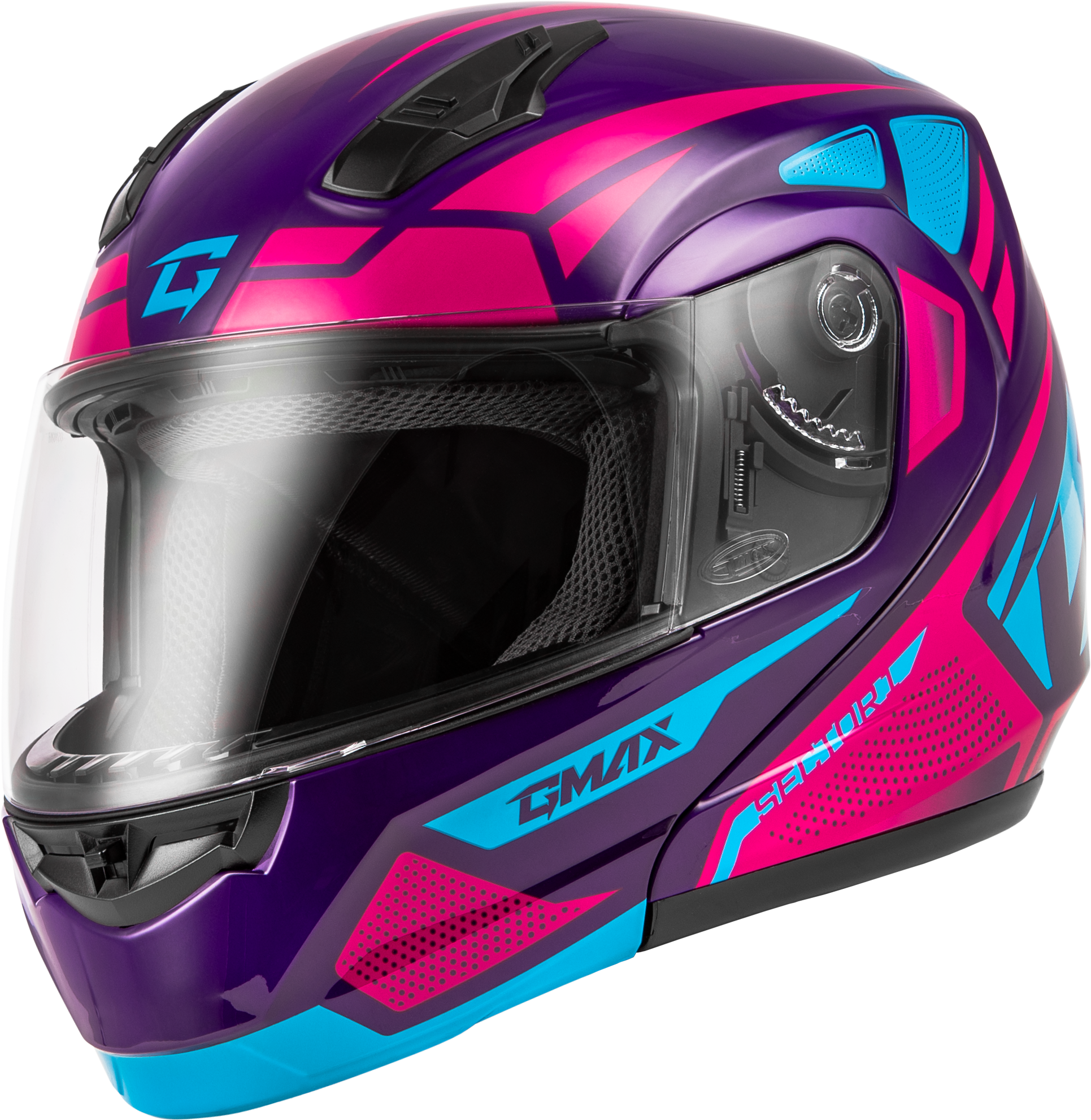 MD-04 SECTOR HELMET VIOLET/PINK LG