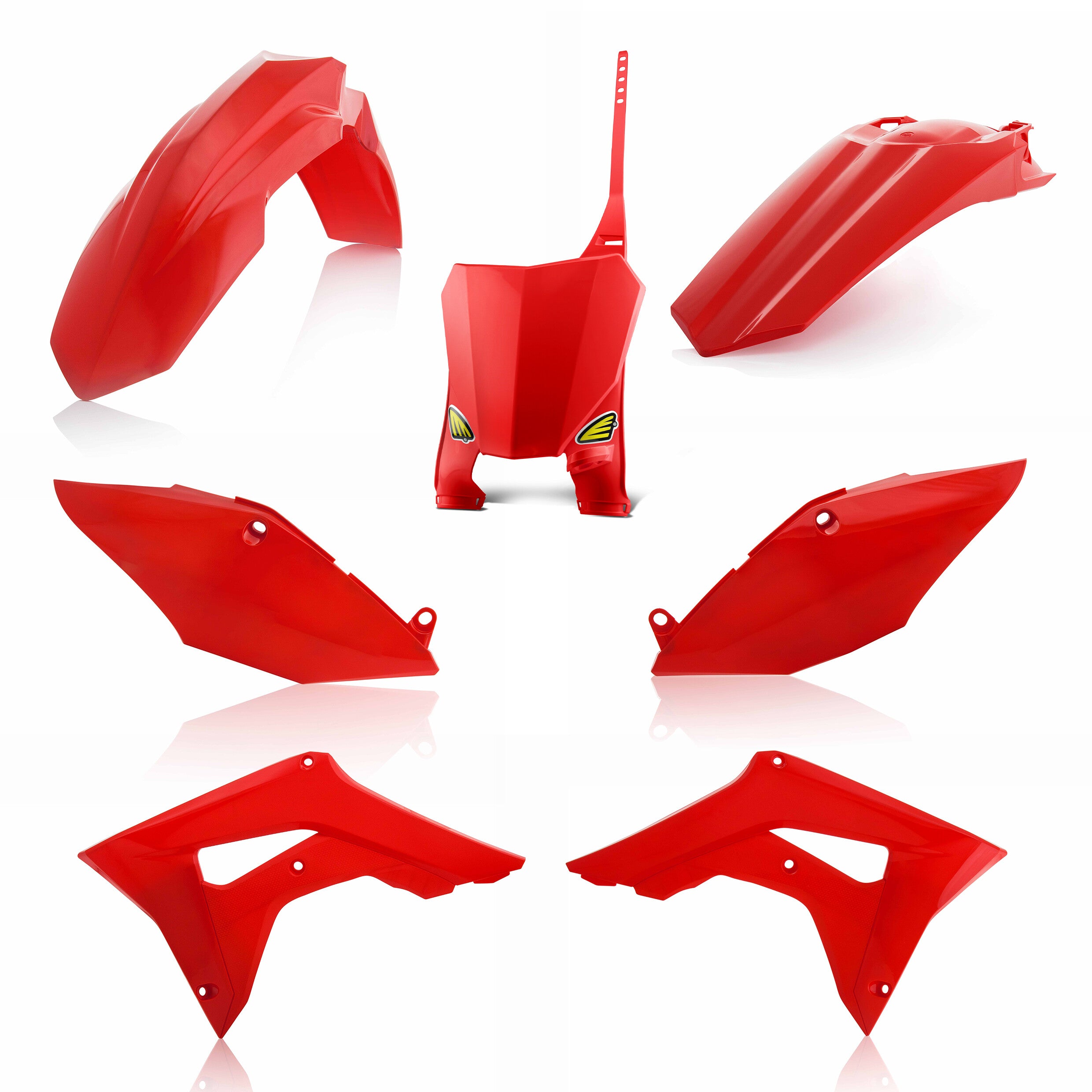 5 PIECE BODY KIT RED