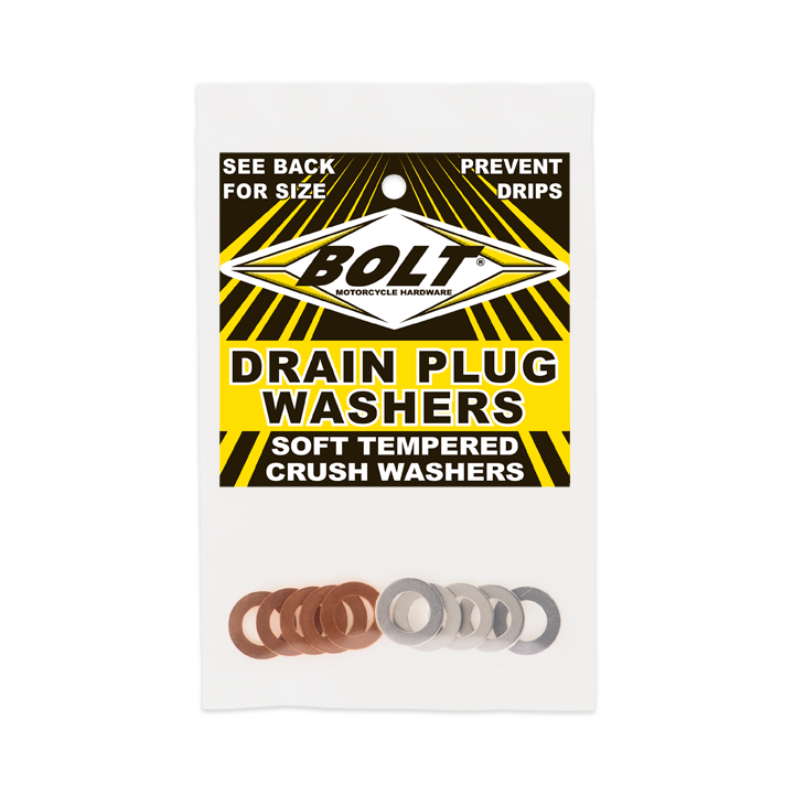 CRUSH WASHERS 10X18MM 10/PK 5 ALUMINUM & 5 COPPER