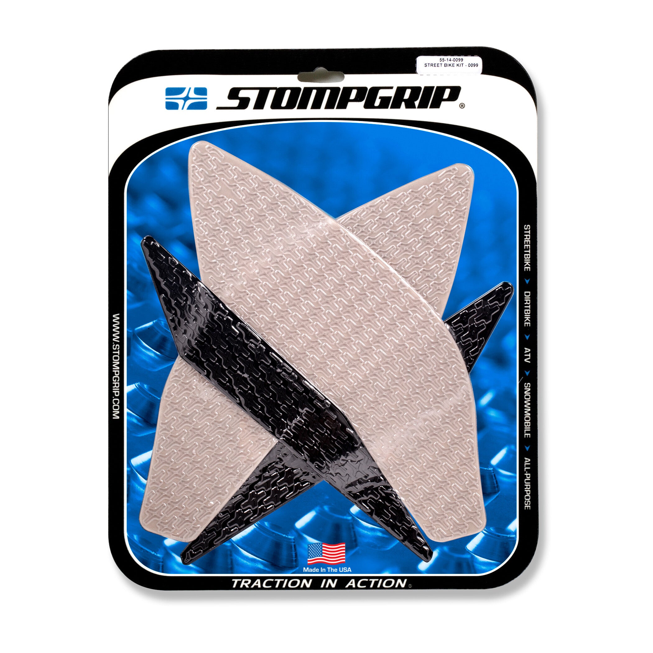 TANK PAD KIT ICON CLEAR/BLACK