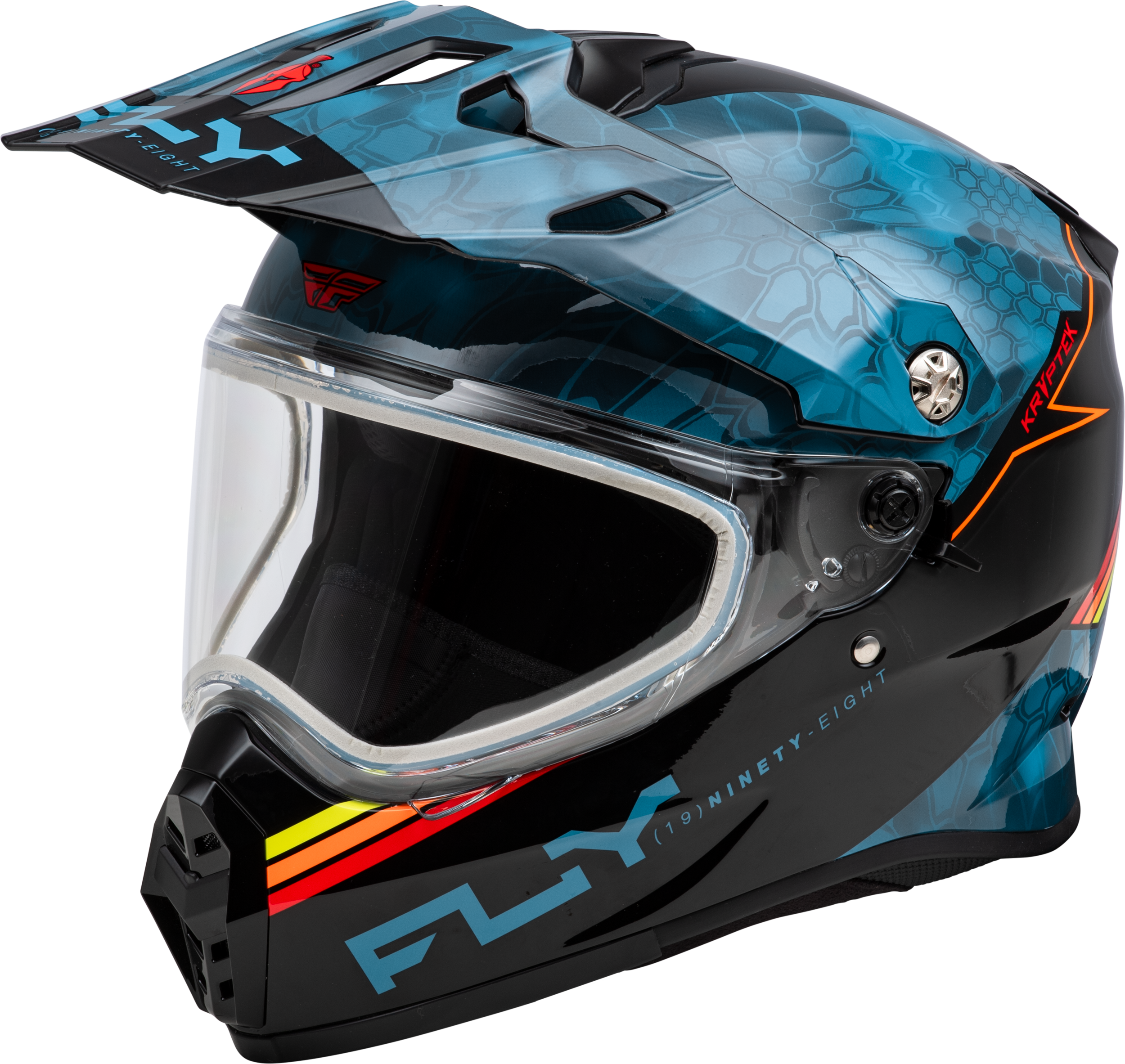 TREKKER CW CONCEAL HELMET DUAL SHLD SLATE/BLACK/RED 2X