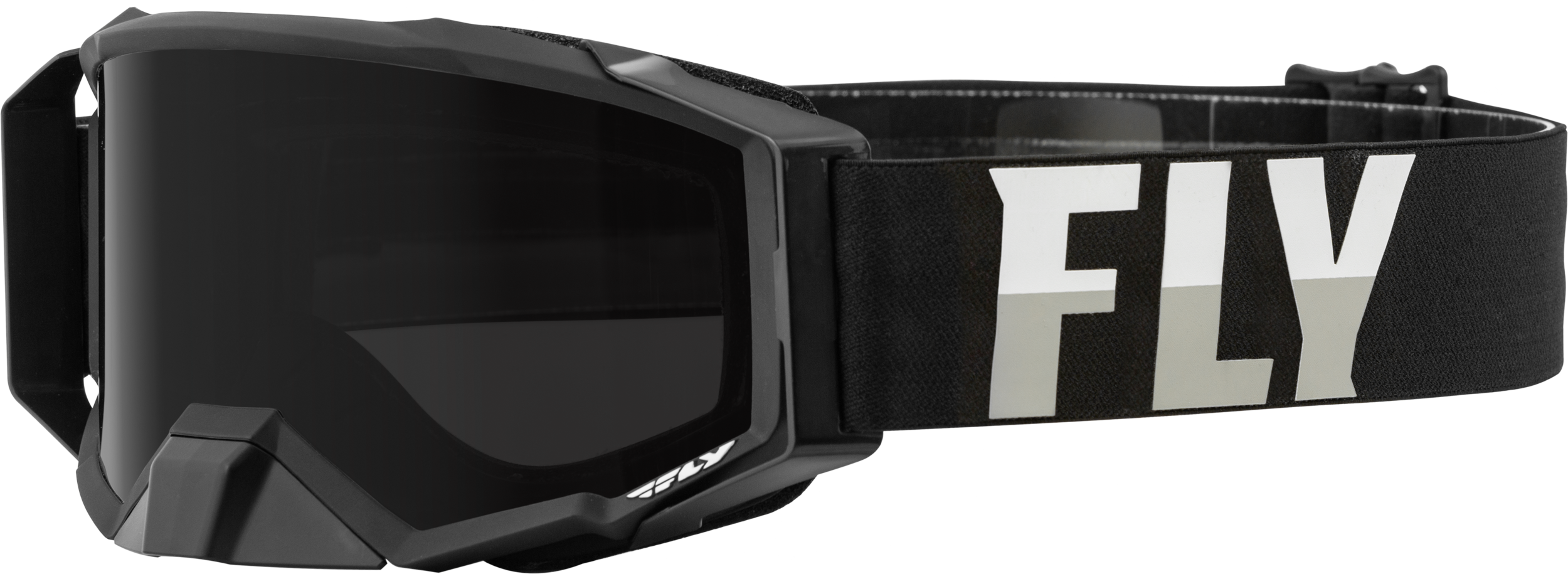 ZONE PRO W/C GOGGLE BLK/WHT W/DARK SMOKE POLAR HYDRO LENS