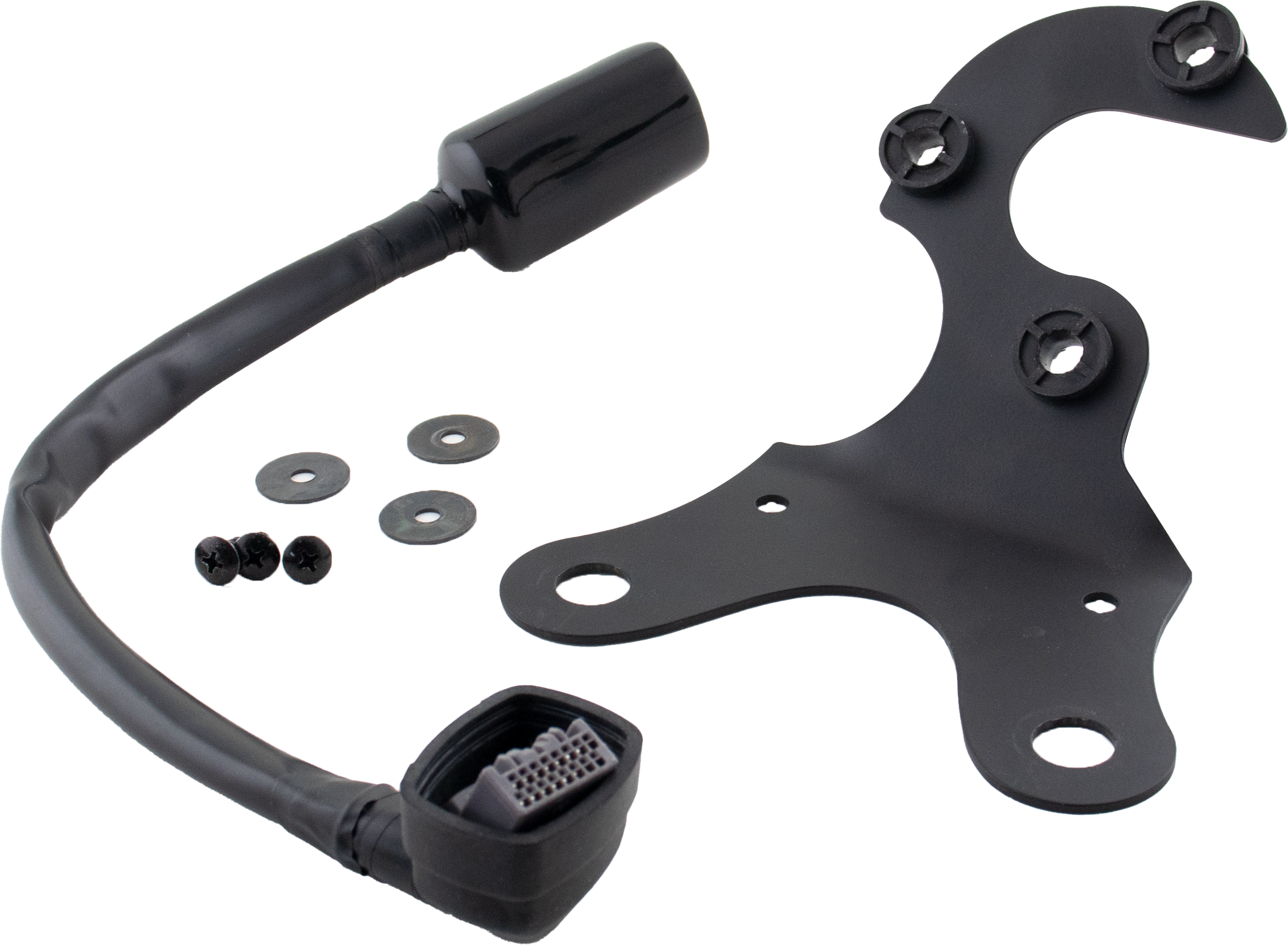 DL-04B SPEEDO BRACKET/WIRE KIT BLACK YAM