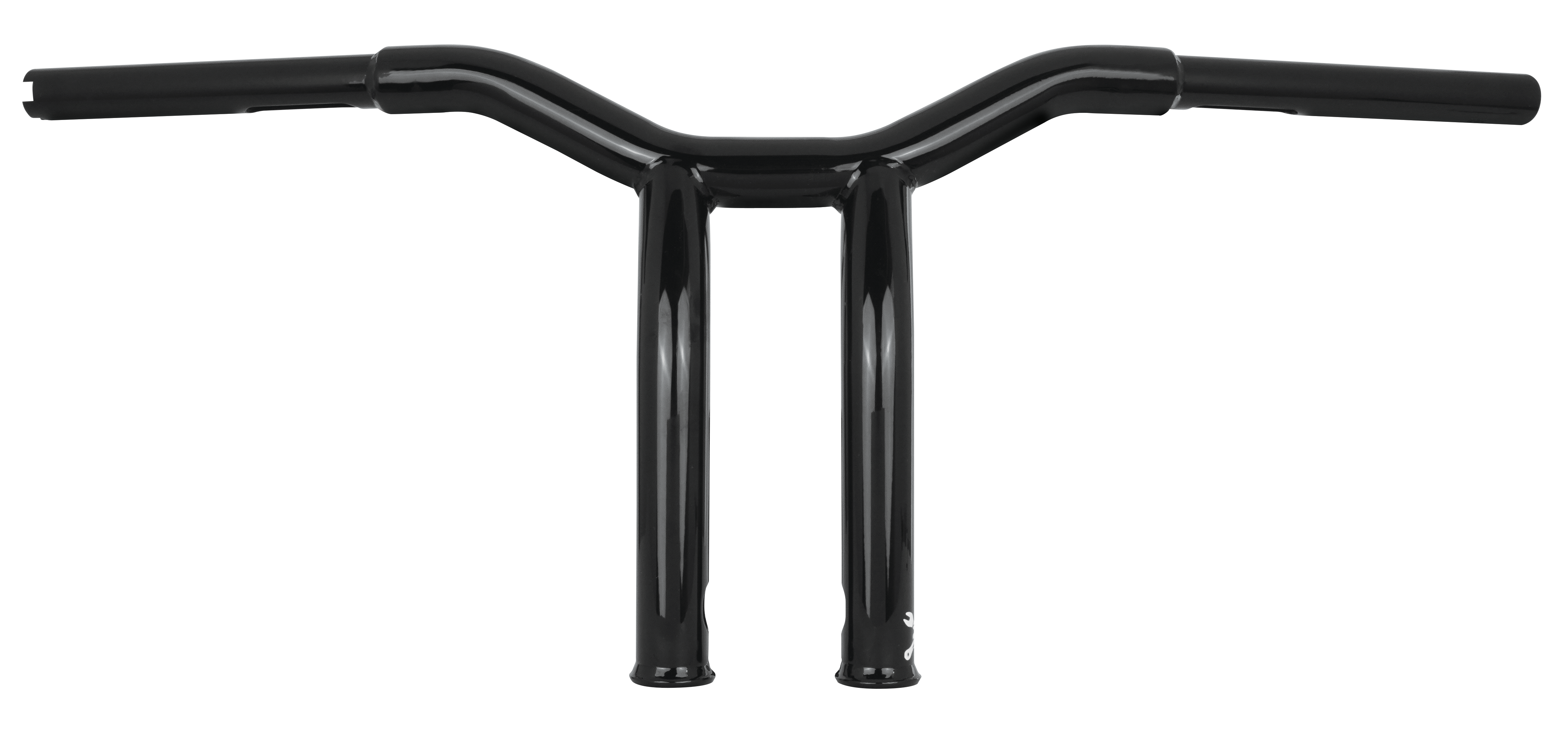 DOMINATOR RAKED BAR 10" 1.25" GLOSS BLACK