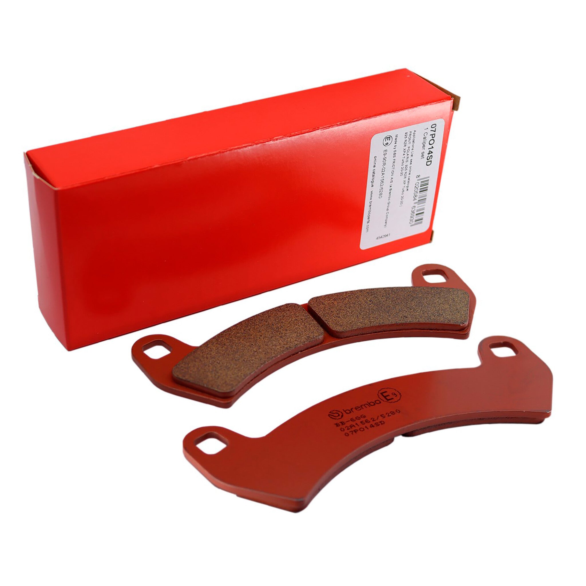 PRIME SD BRAKE PADS SINTERED