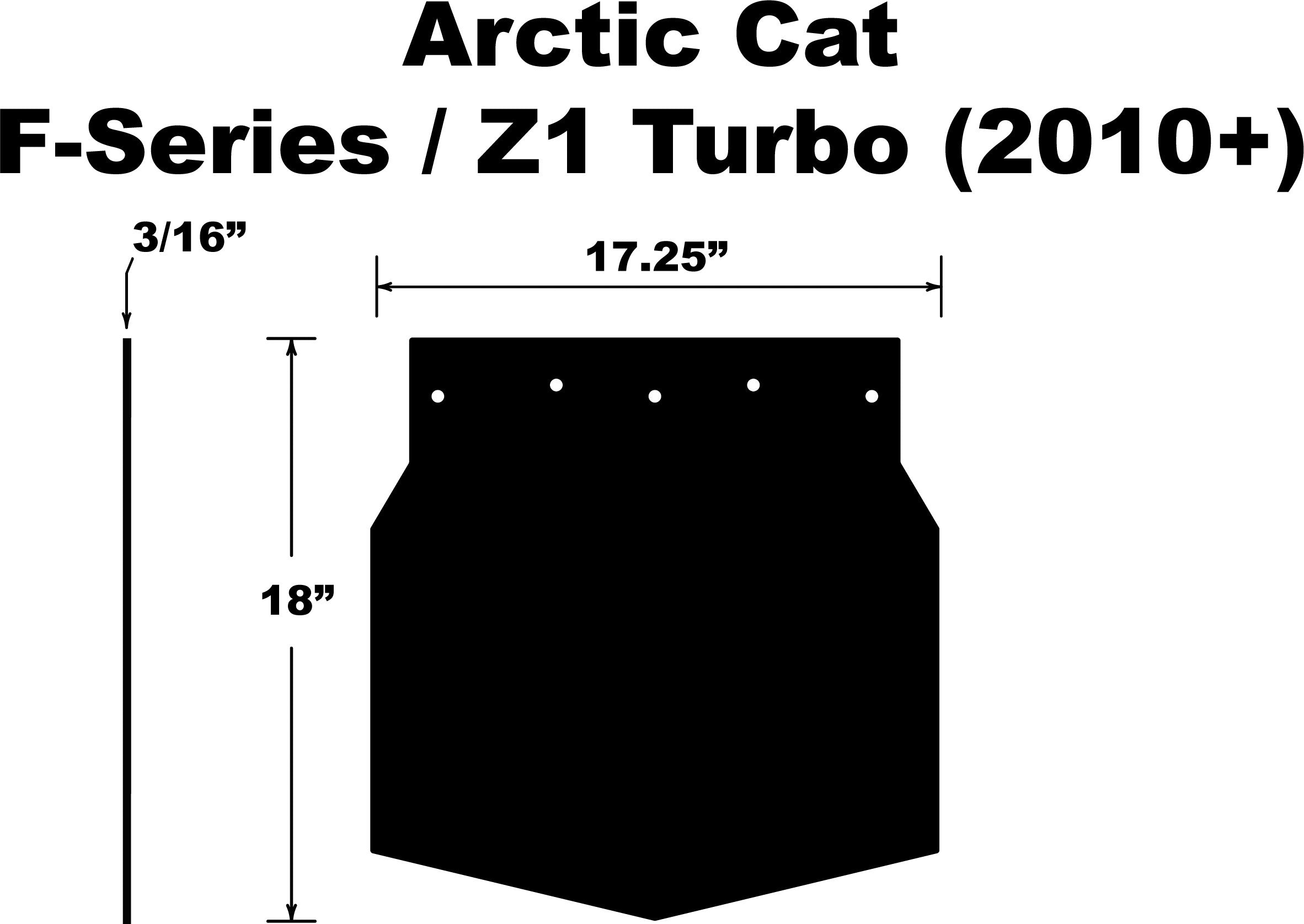 SNOWFLAP ARCTIC CAT F-SERIES/Z1 TURBO 2010+