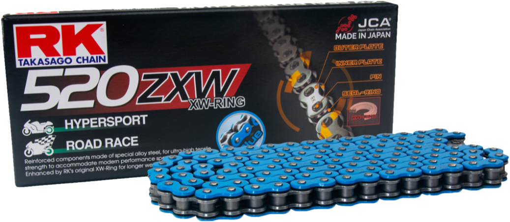 BB520ZXW DRIVE CHAIN BLUE 520 X 120