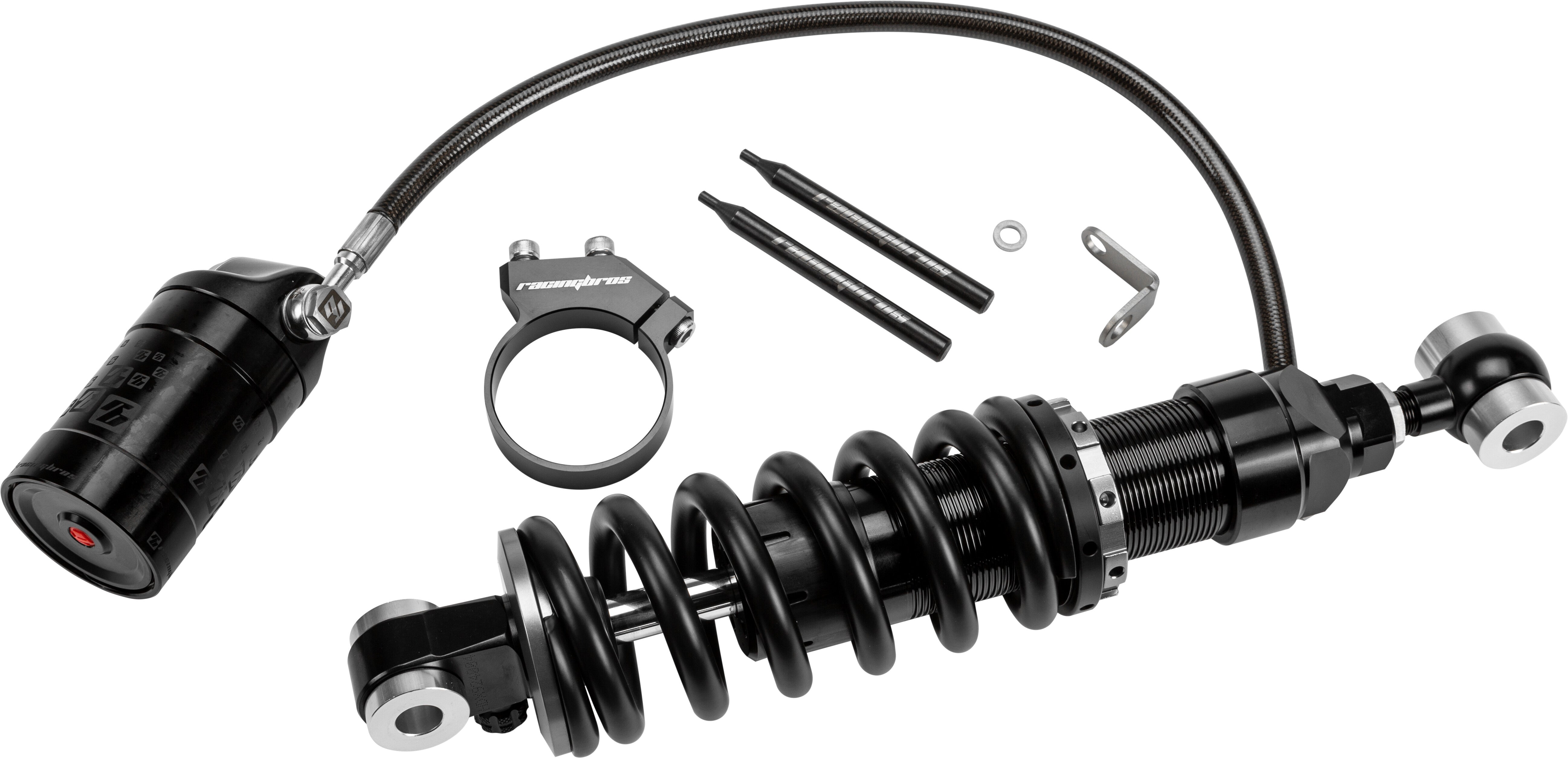 M8 SOFTAIL REMOTE RESV. SHOCK 13"