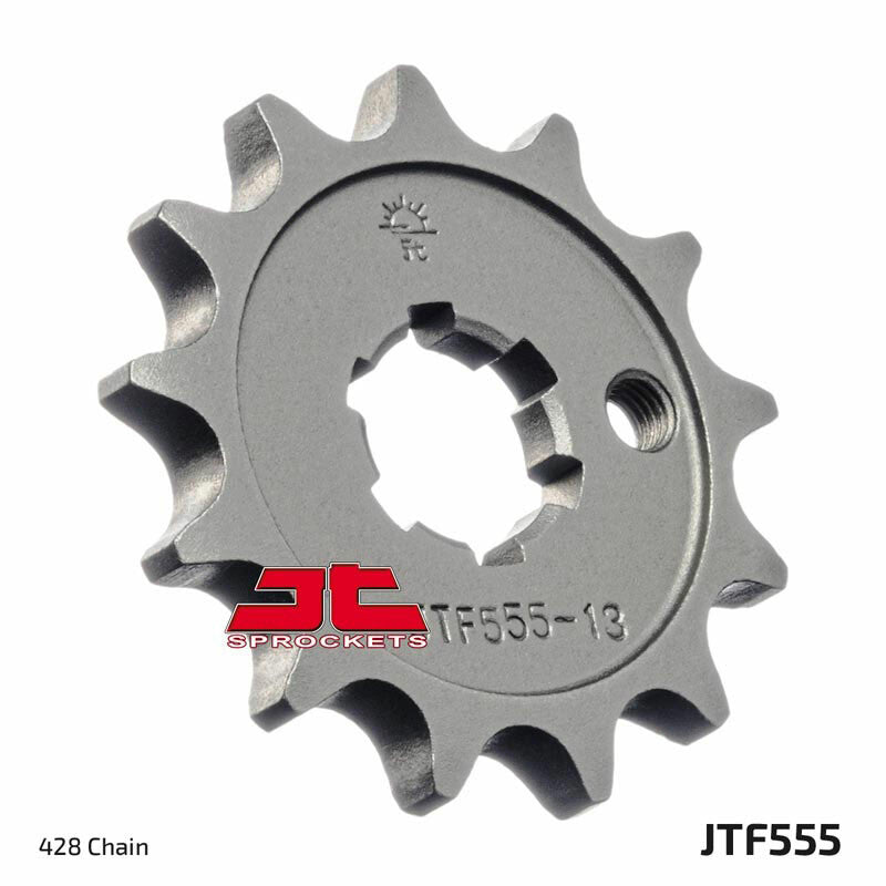 FRONT CS SPROCKET STEEL 13T-428 KAW/SUZ/YAM