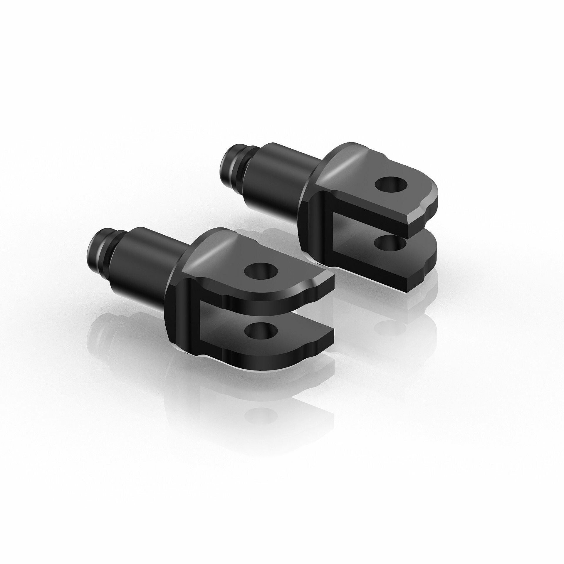 FOOTPEG MOUNT KIT RIDER BLACK PR