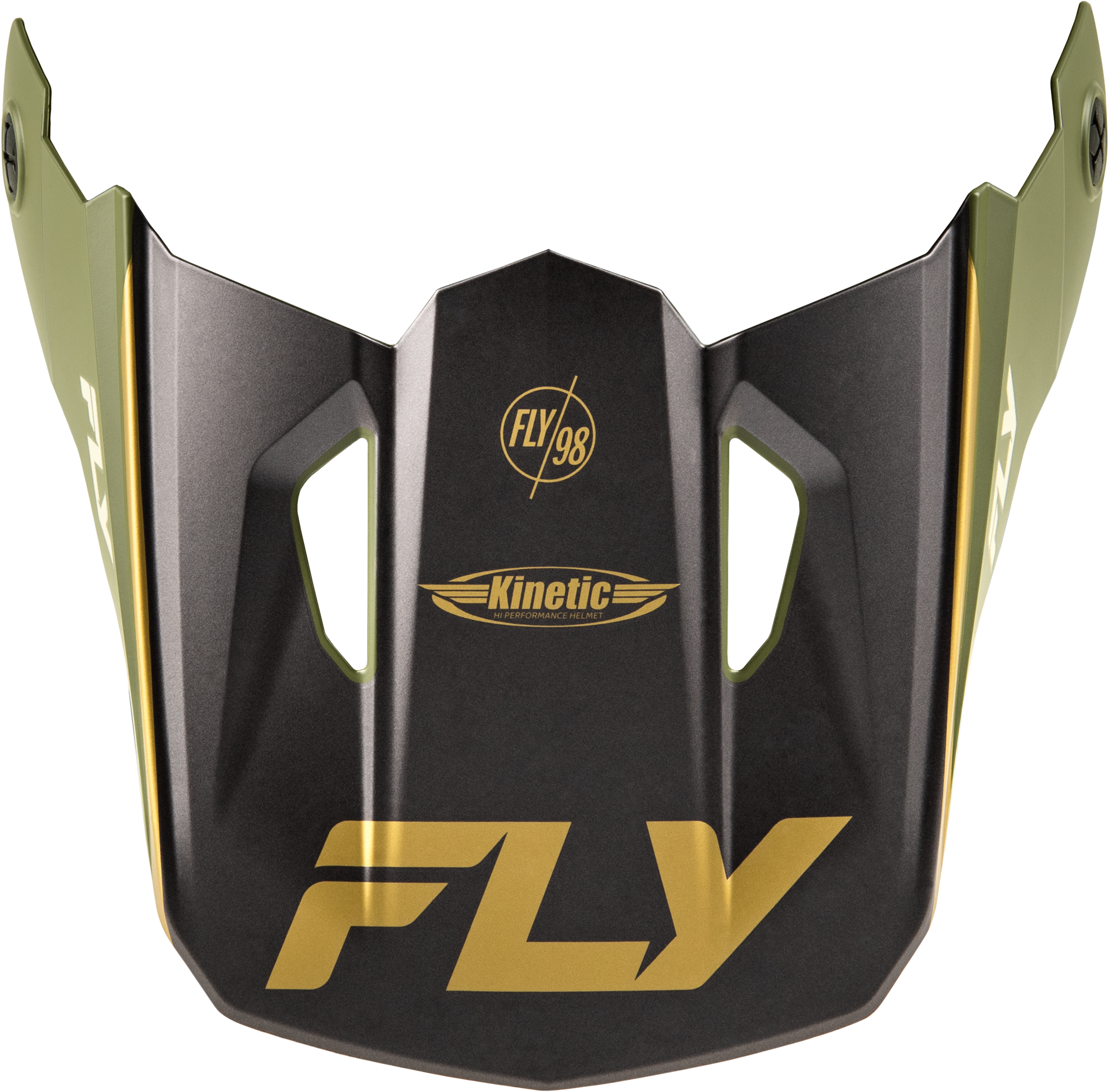 KINETIC RALLY HELMET VISOR MATTE MOSS GRY/KHAKI/WHT XL/2X